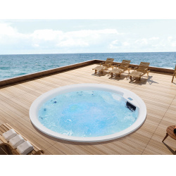 Круглый гидромассажный спа бассейн Mexda WS-P001